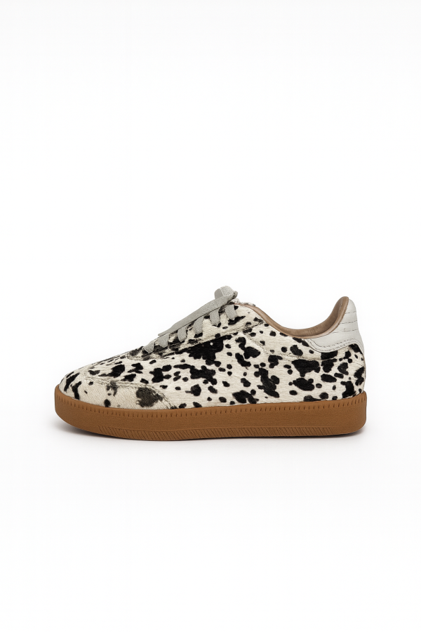 Sneaker Ash cow print