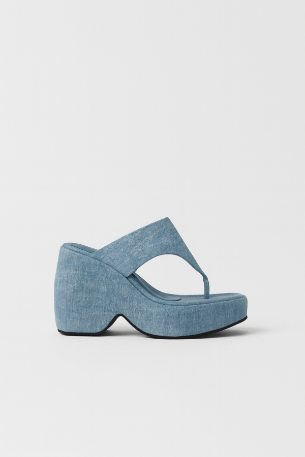Plataformas Sofía Denim