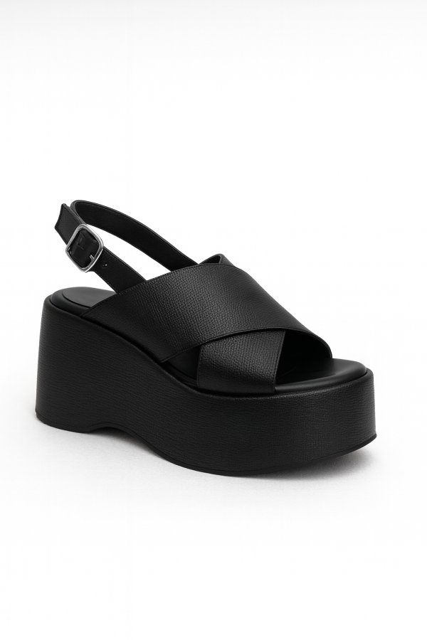 Plataformas Cristina Blackest Black