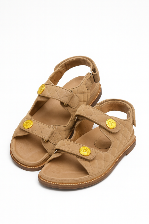 Plataformas Wafle Beige