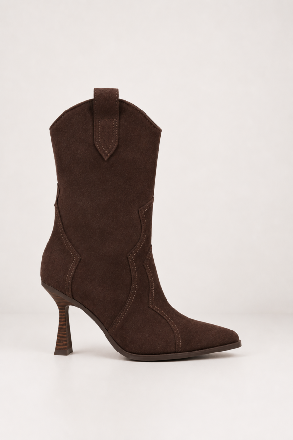 Texana Heel Alma Chocolate